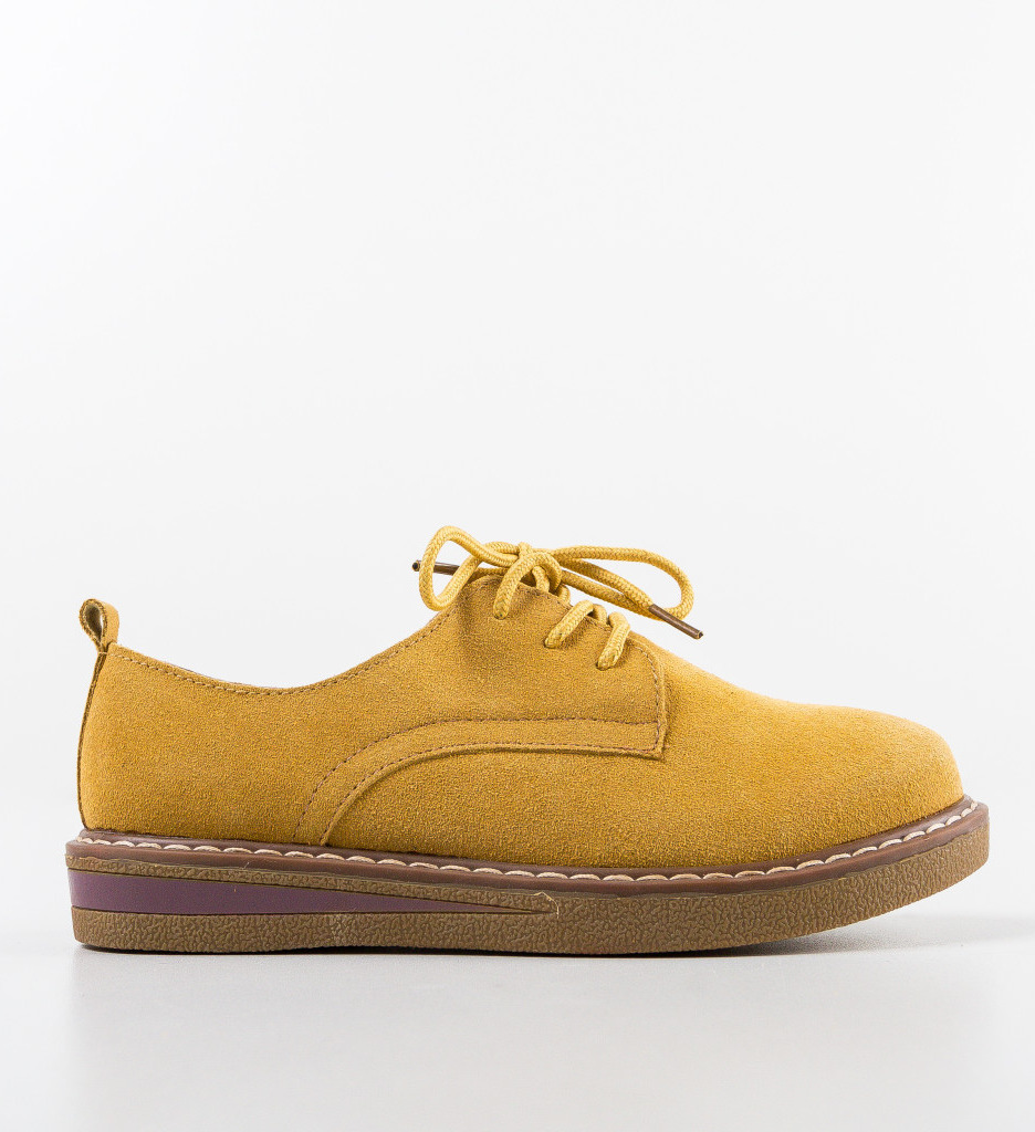 Pantofi Casual Galbeni - Confort și Stil - imagine 4