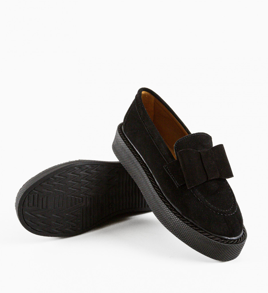 Pantofi Casual Kivu Negri | Confort Zilnic - imagine 8