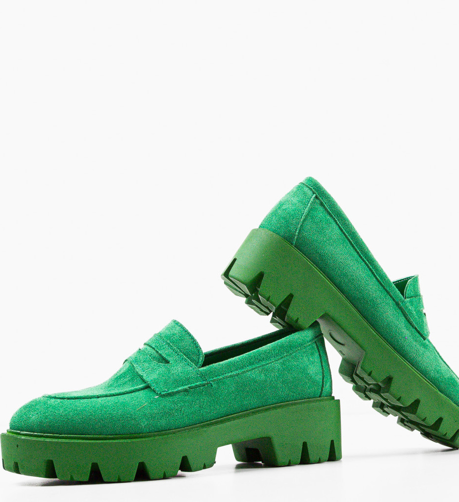 Pantofi Casual Gyna Verzi - Confort și Stil - imagine 7