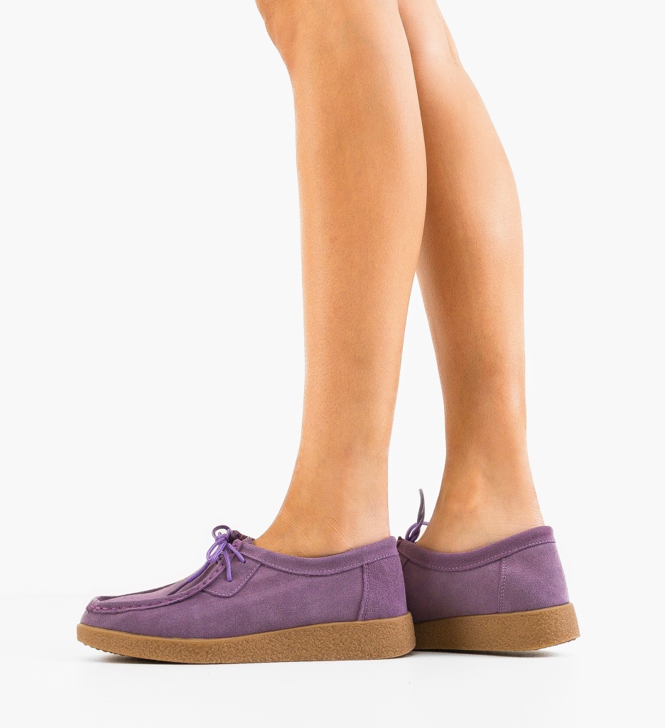 Pantofi Casual Neca Mov - Confort și Stil - imagine 3