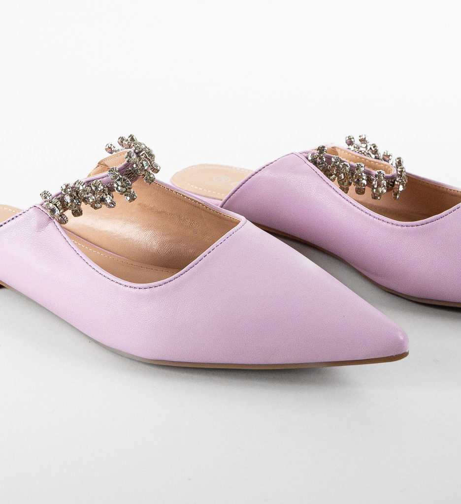 Balerini Dama Potts Mov - Confort și Eleganță - imagine 6