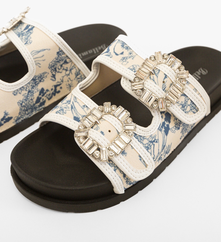 Papuci Dama Hooper Albi - Confort și Eleganță - imagine 5