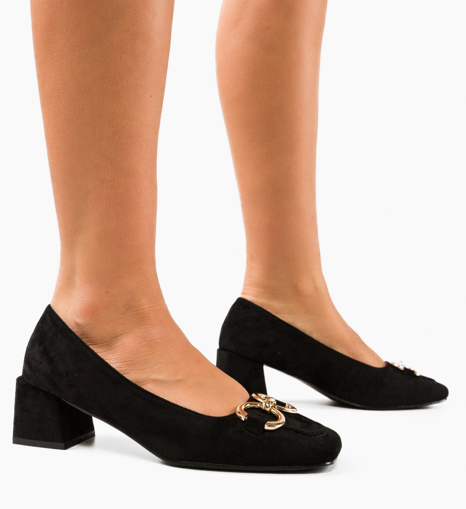 Pantofi Dama Pope Negri | Eleganță Asigurată - imagine 4