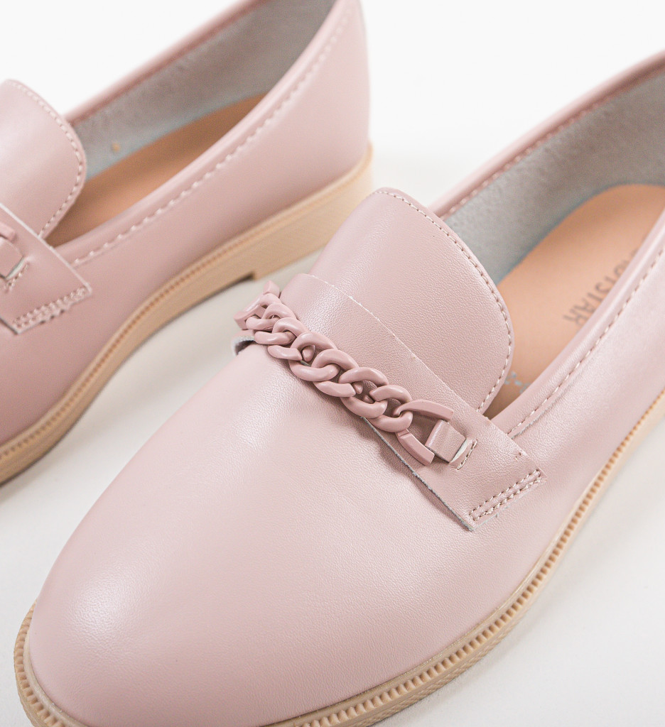 Pantofi Casual Dama Kalanz Nude - Confort și Eleganță - imagine 8