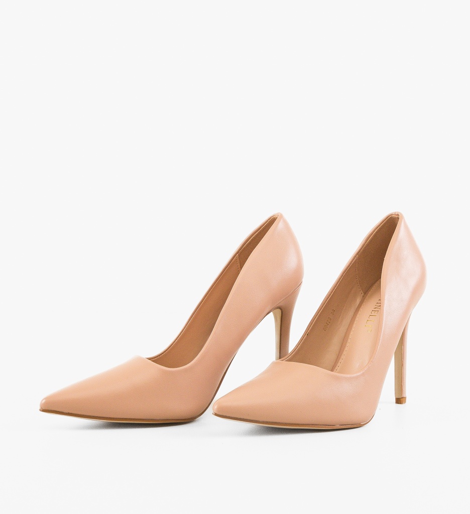 Pantofi Chance Nude cu Toc - Eleganță și Stil - imagine 5