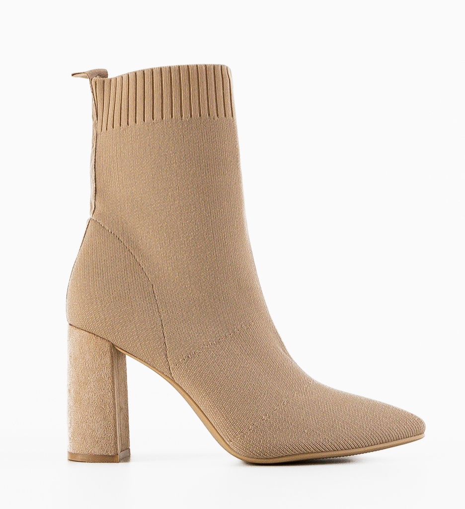 Botine Dama Vlasta Bej | Eleganță și Confort - imagine 7