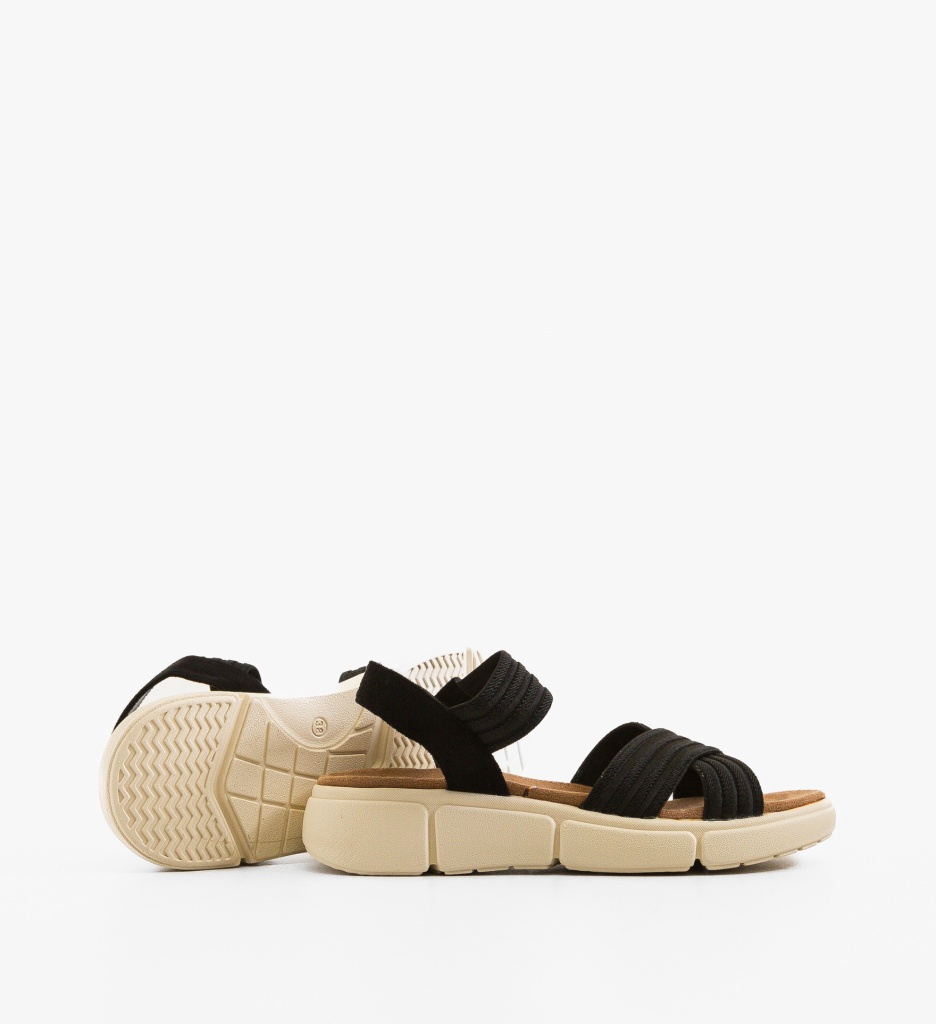 Sandale Raduku Negre Elegante - Confort Premium - imagine 4