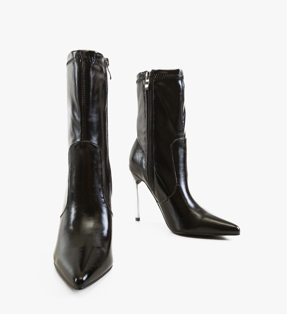 Botine Dama Merzelyo Negre - Eleganță și Stil - imagine 5