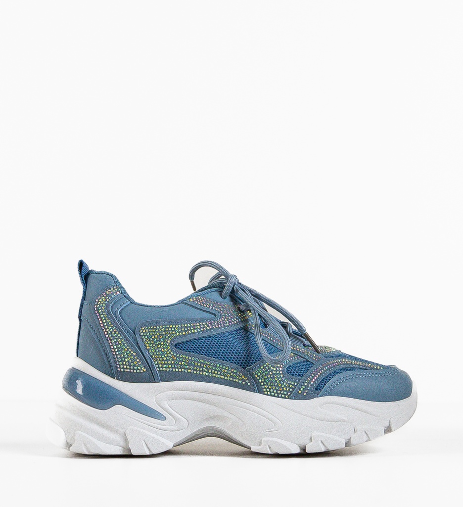 Pantofi Sport Nereus Albastri - Confort Maxim - imagine 6