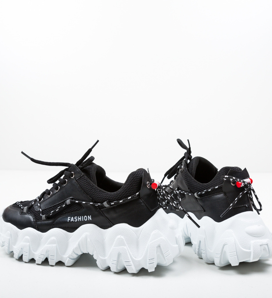Pantofi Sport Jasmine Negri – Confort și Stil - imagine 4