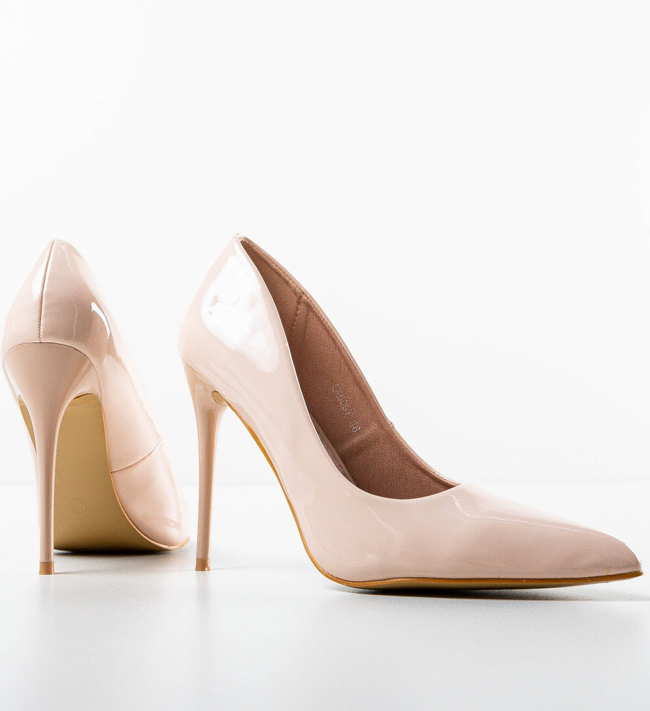 Pantofi Telio Bej cu Toc - Eleganță și Stil - imagine 7