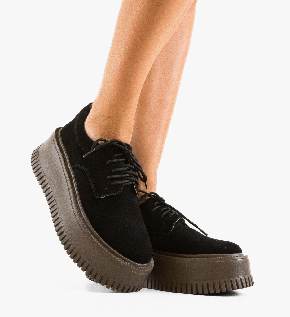 Pantofi Casual Benve Negri - Stil și Confort - imagine 5