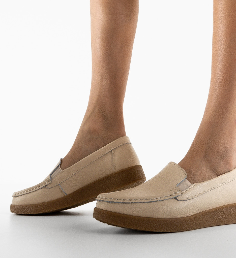 Pantofi Casual Givy Bej - Confort și Stil - imagine 4
