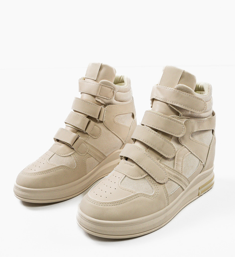 Sneakers Dama Scott Bej | Confort și Stil - imagine 10
