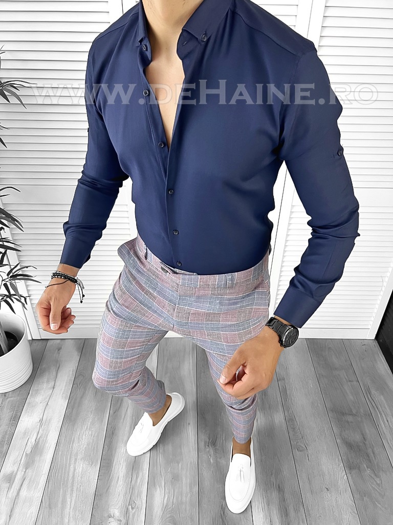 Tinuta Smart Casual Barbati Slim Fit - 2 Piese