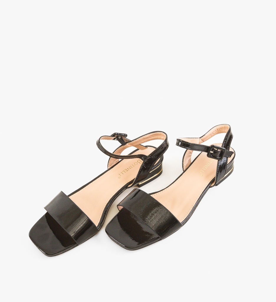 Sandale Luncama Negre - Eleganță și Confort - imagine 4