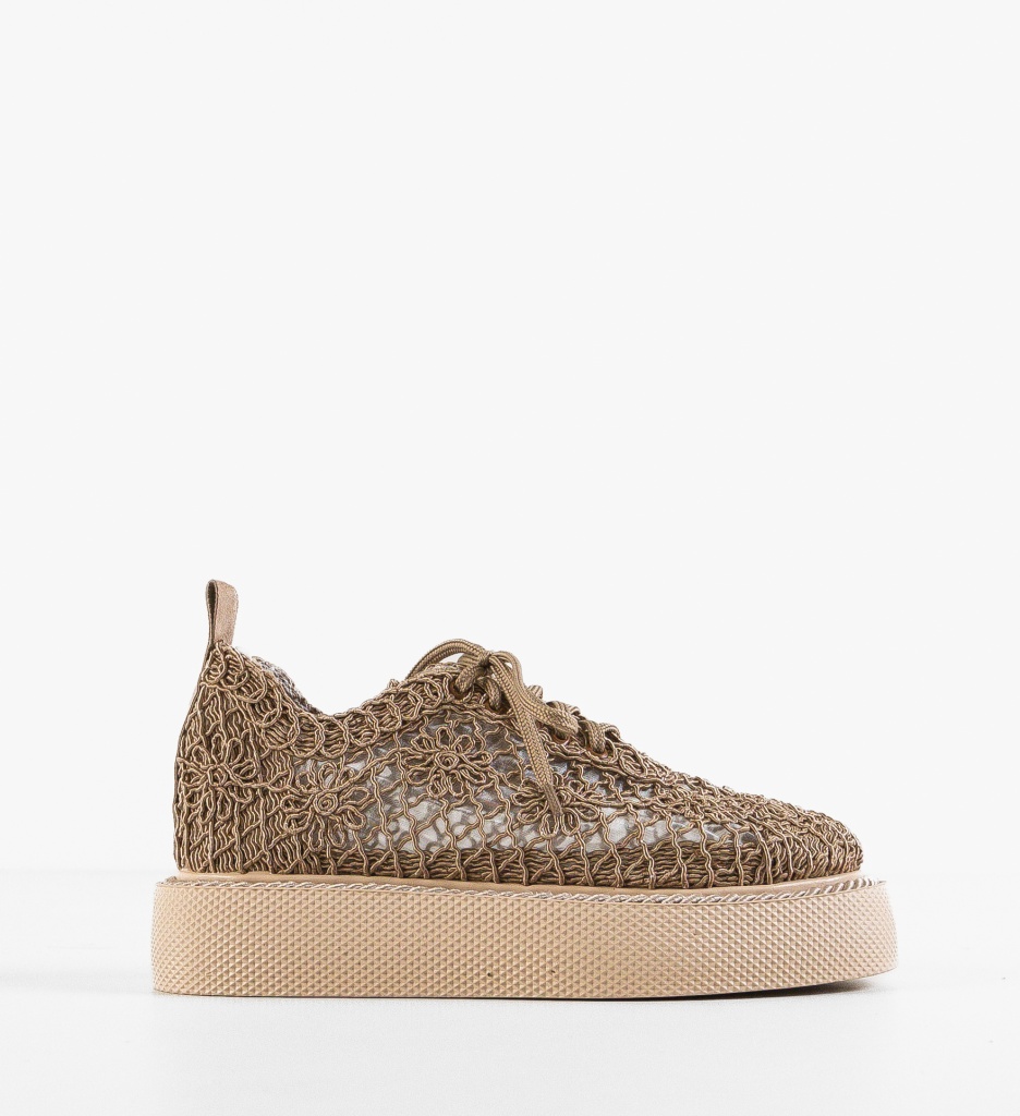 Pantofi Ystory Khaki - Confort și Eleganță Casual - imagine 7