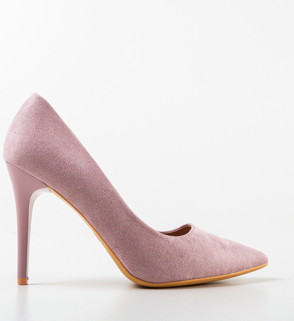 Pantofi cu Toc Karam Roz - Eleganță și Stil - imagine 4