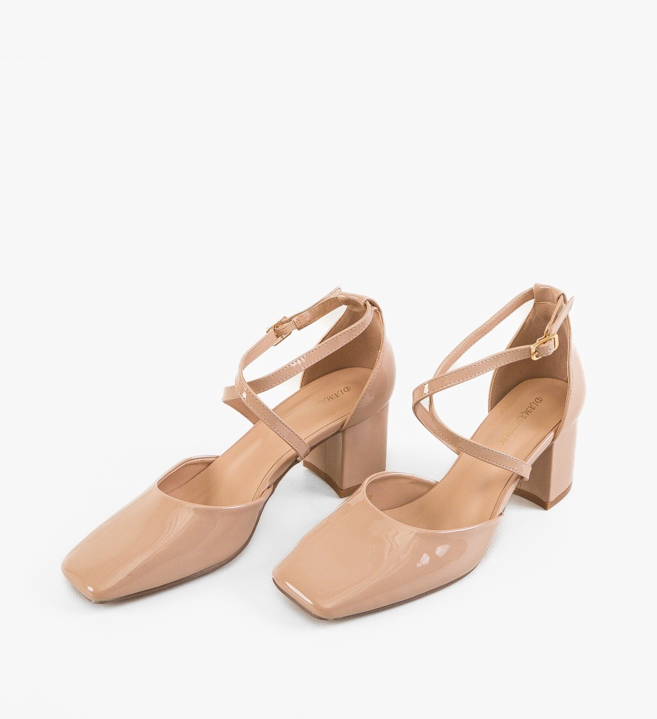 Pantofi Dama Zawadi Nude - Eleganță și Stil - imagine 4