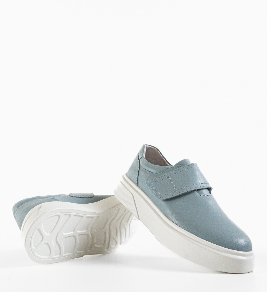 Pantofi Casual Dama Albastri Slamet - Confort & Stil - imagine 5