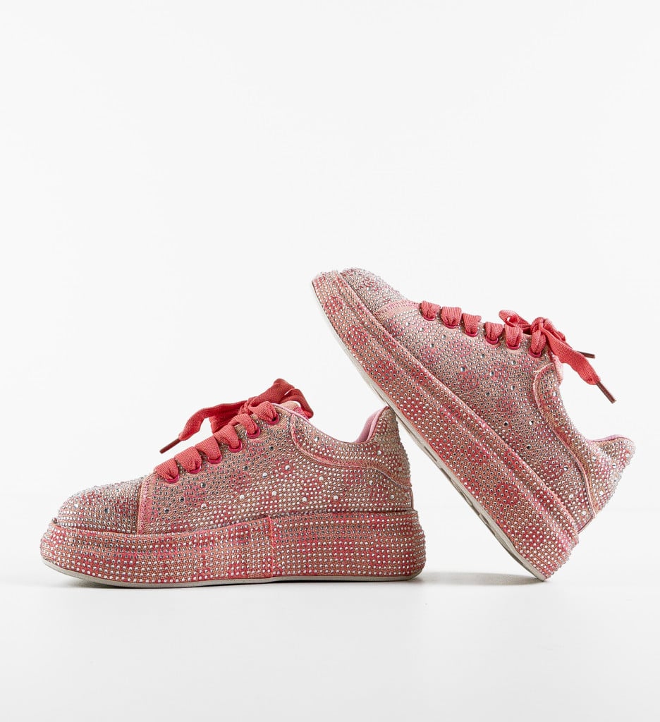 Sneakers Dama Behrooz Roz - Confort și Stil - imagine 6
