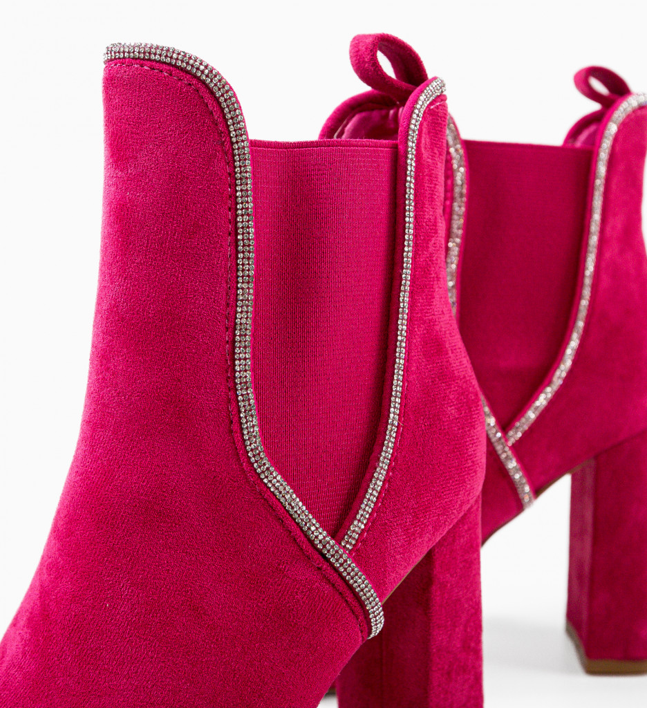 Botine Dama Mckay Fuchsia | Stil Unic - imagine 8