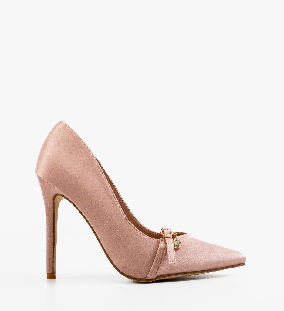 Pantofi Stiletto Katie Nude - Eleganță Maximă - imagine 5