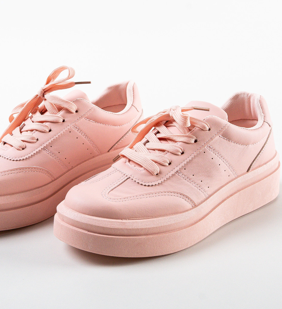 Sneakers Dama Bjorn Roz - Confort și Stil Sport - imagine 6