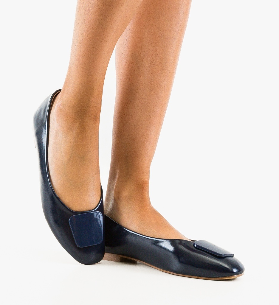 Balerini Dama Katry Bleumarin - Confort și Eleganță