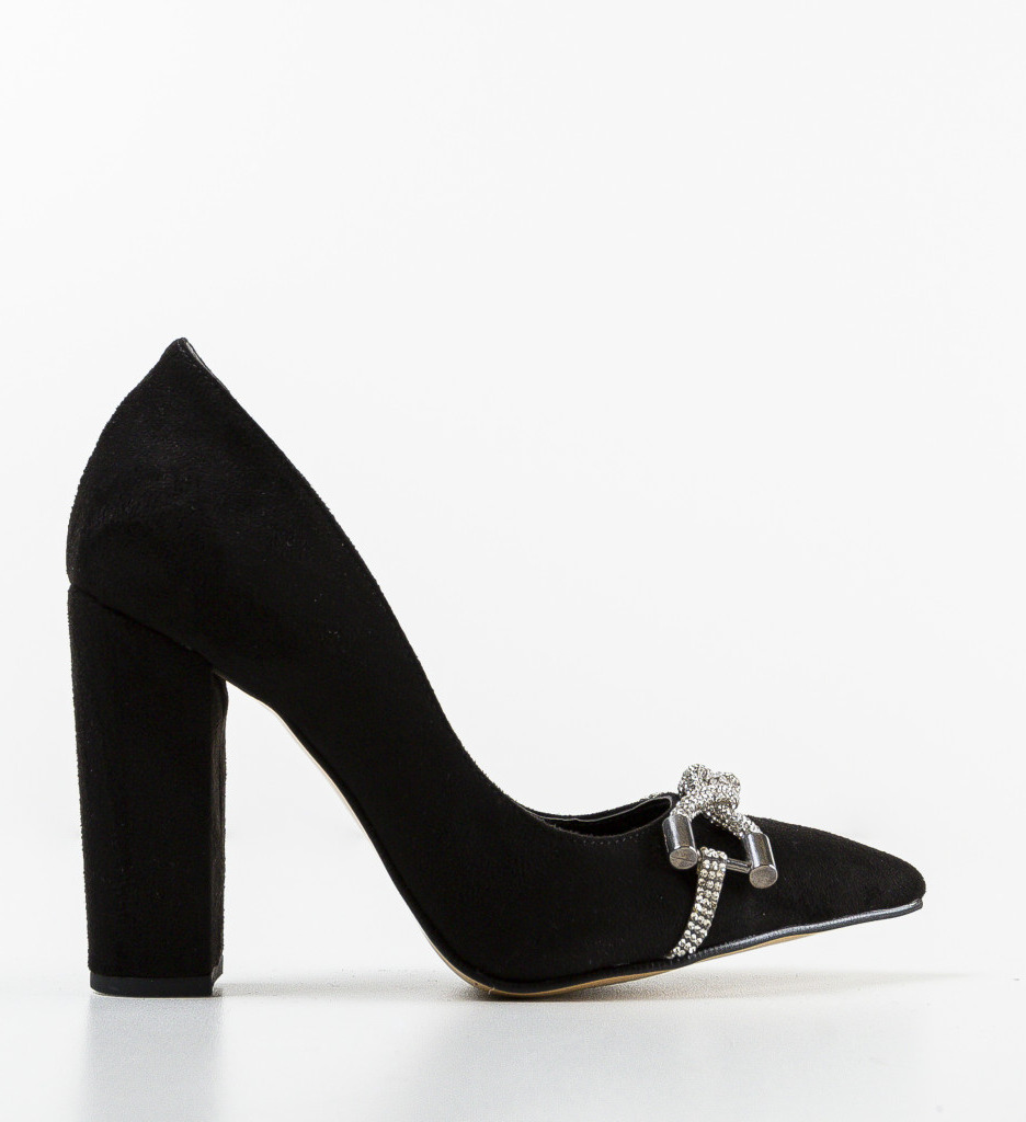 Pantofi Wak Negri cu Toc - Stil și Eleganță Asigurată - imagine 6