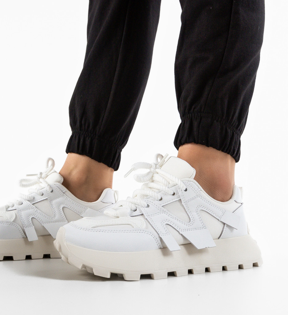 Sneakers Dama Broskmas Albi | Confort & Stil