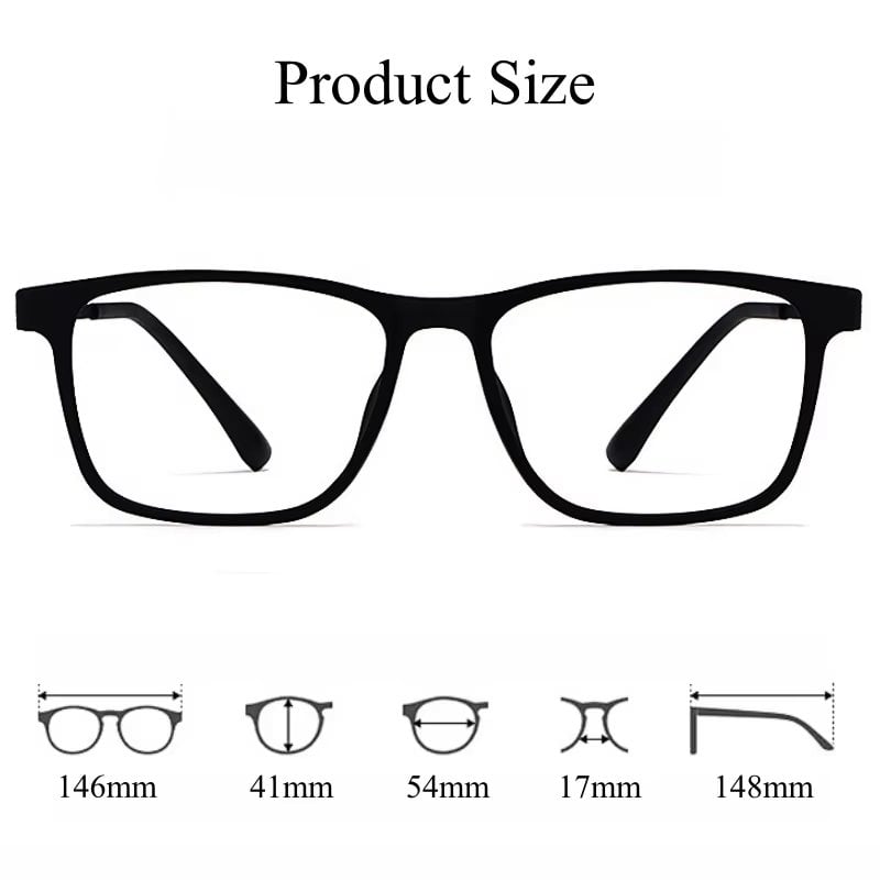 Ochelari Picadili cu Lentila Transparenta | Protectie UV400 - imagine 4