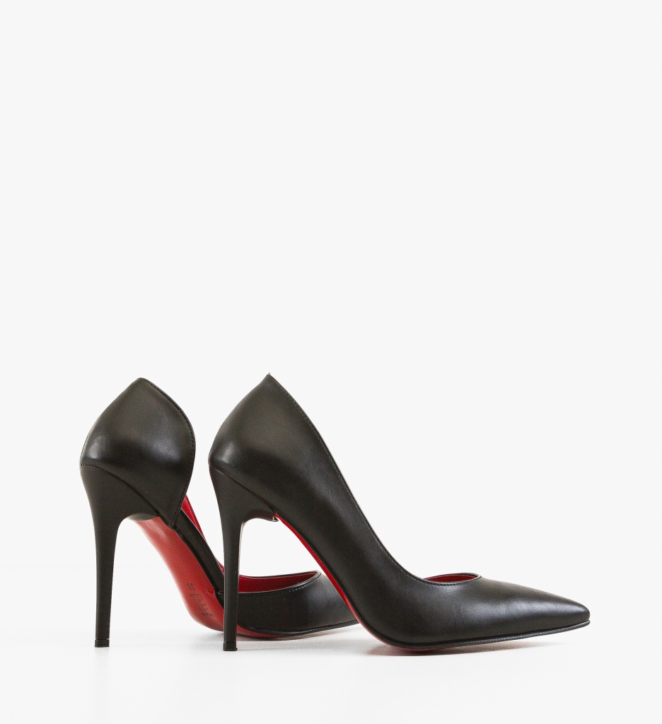 Pantofi Stiletto Dama Jenba Negri - Eleganță Maximă - imagine 4