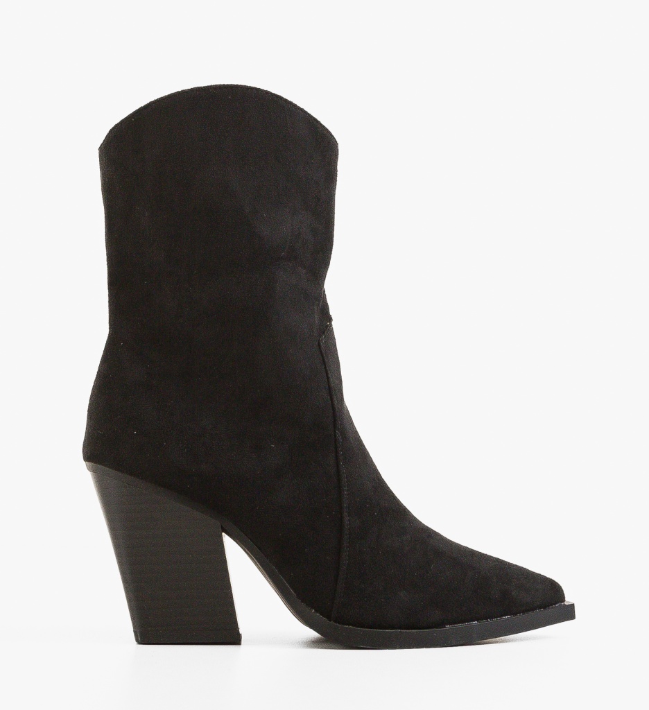 Botine Dama Vela Negre - Eleganță și Confort - imagine 3