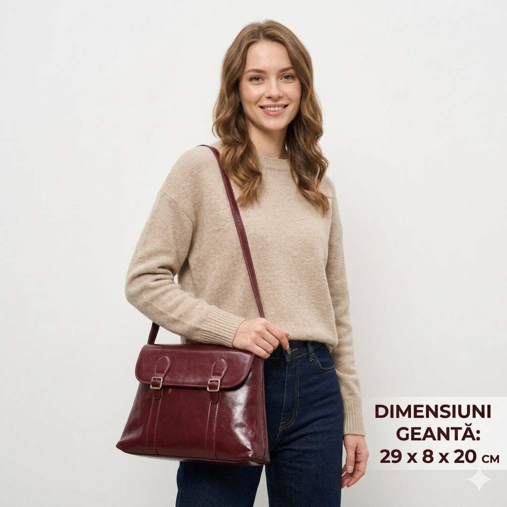 Geanta Dama Delis Sira Bordo | Elegant si Practica - imagine 6