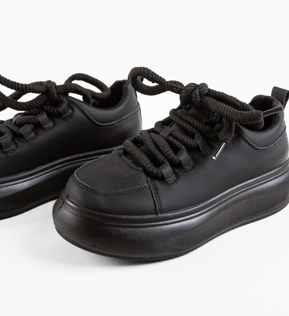 Sneakers Dama Weleu Negri | Stil Urban si Confort - imagine 13