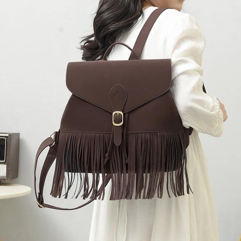 Rucsac Dama Delis Vianca GT2517 Maro Elegant - imagine 6