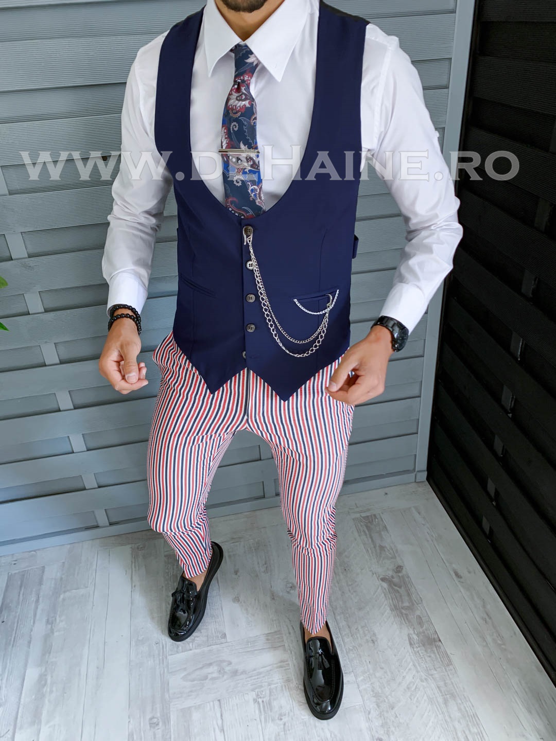 Compleu Barbati Elegant Vesta si Pantaloni B1596
