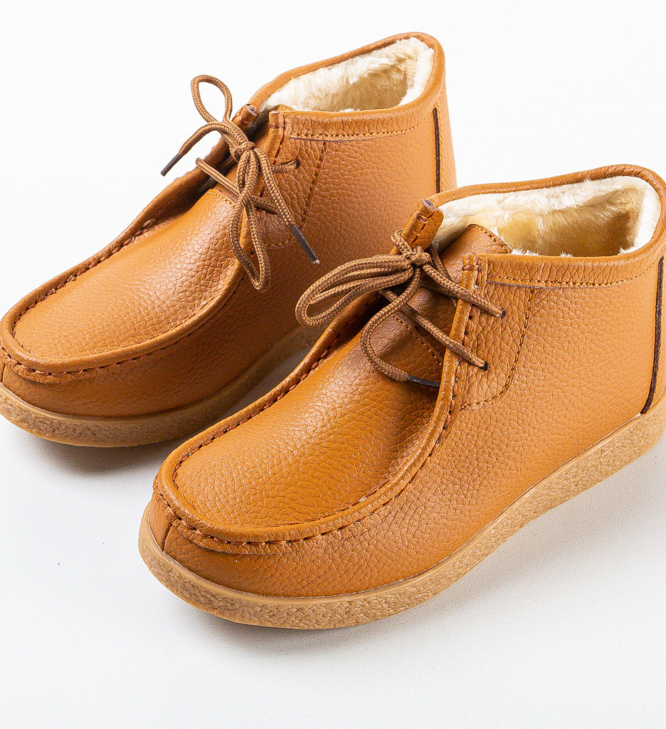 Pantofi Casual Munela Camel - Confort și Stil - imagine 5