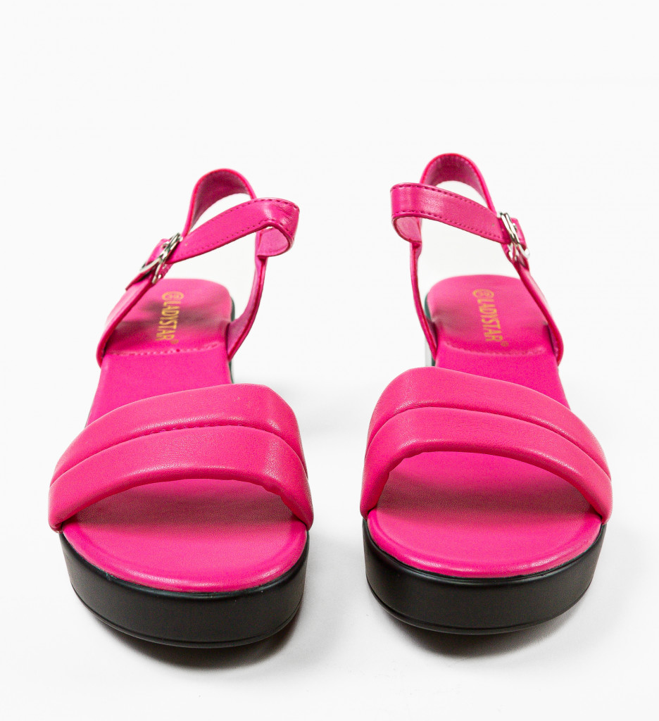 Sandale Meeko Fuchsia | Stil Vibrant și Confort - imagine 3