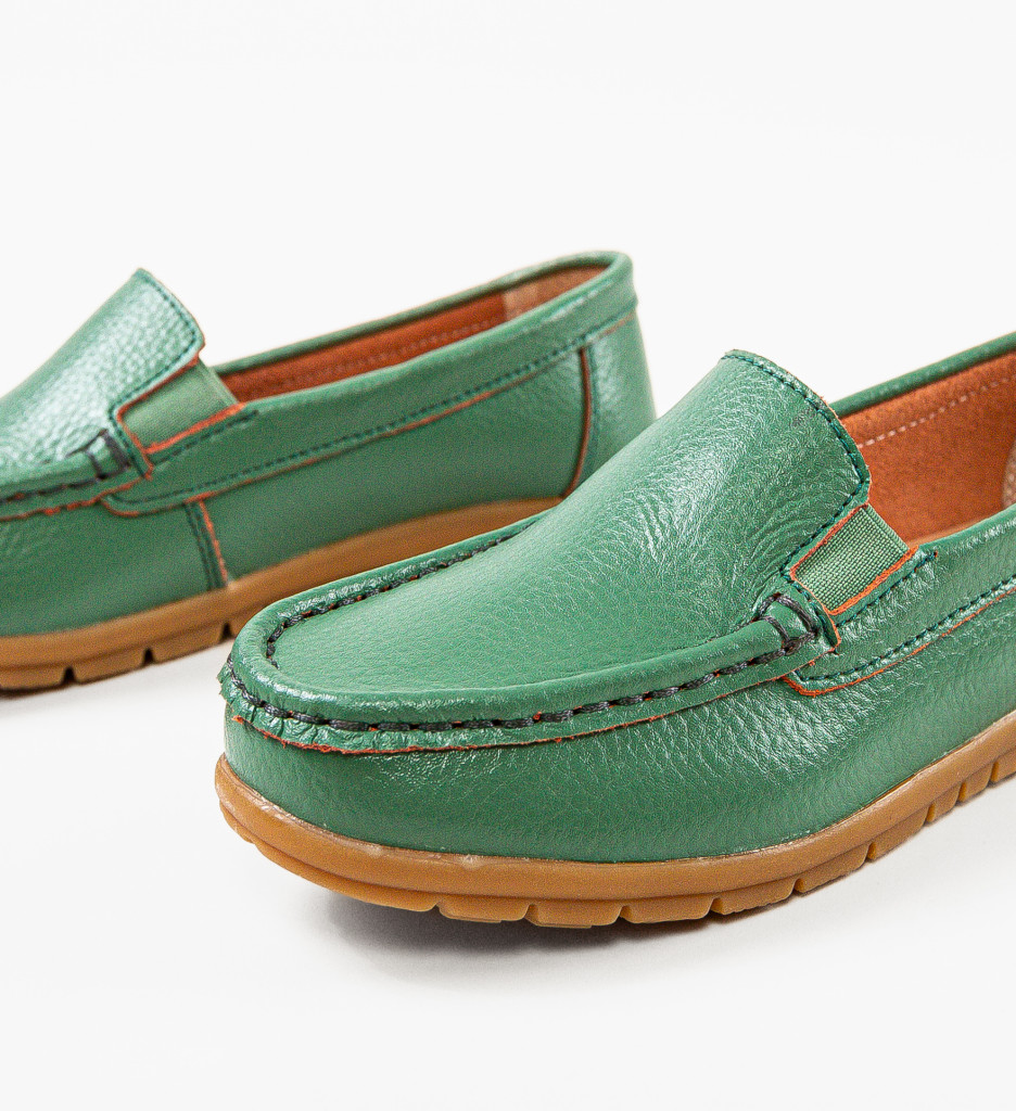 Pantofi Casual Kives Verzi - Confort & Stil Zilnic - imagine 8