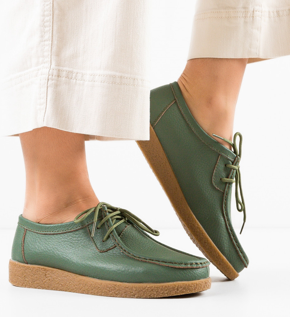 Pantofi Casual Neca Verzi | Confort Zilnic