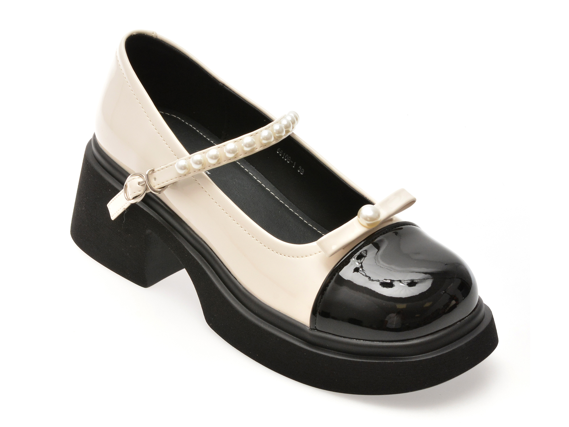 Pantofi Eleganți din Piele Gryxx Bej