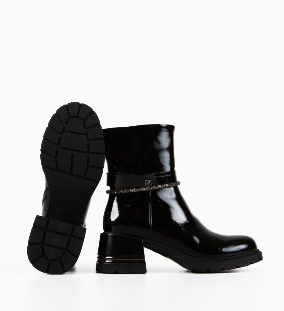 Ghete Dama Nutyo Negre | Eleganță și Stil - imagine 5