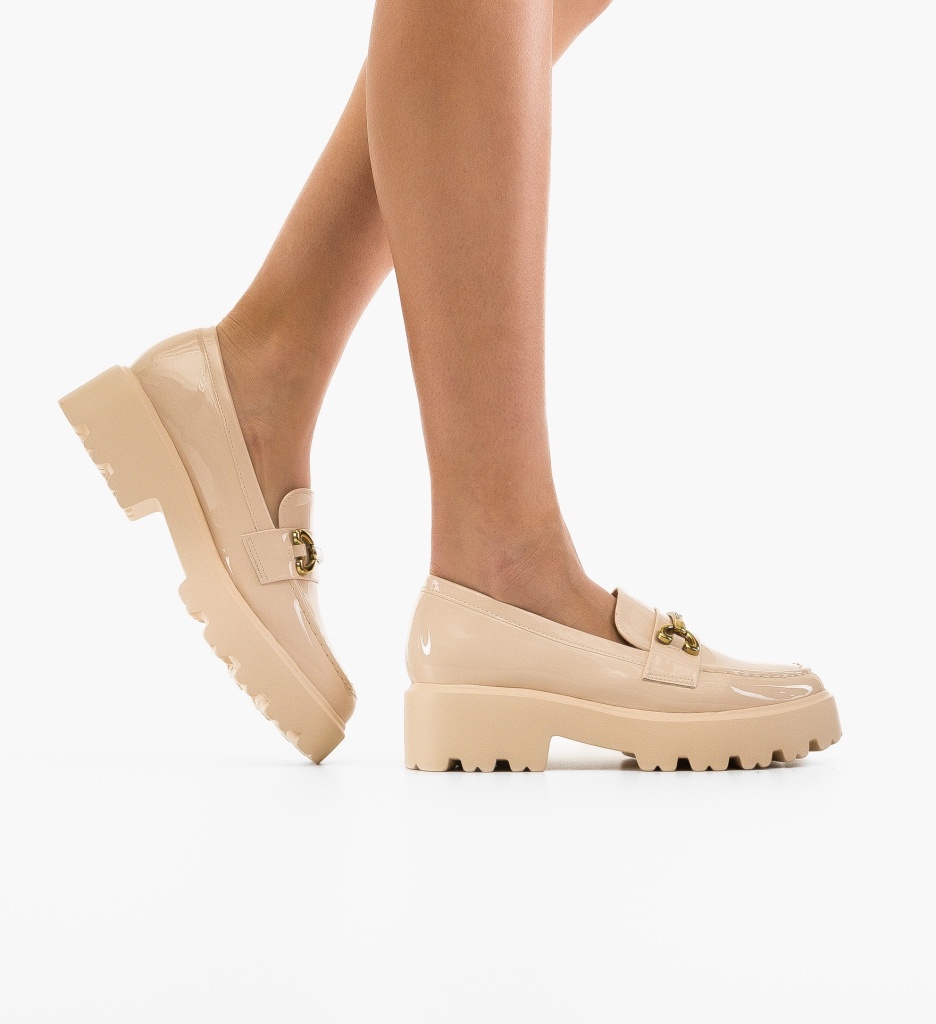 Pantofi Casual Barlo Bej | Confort și Eleganță