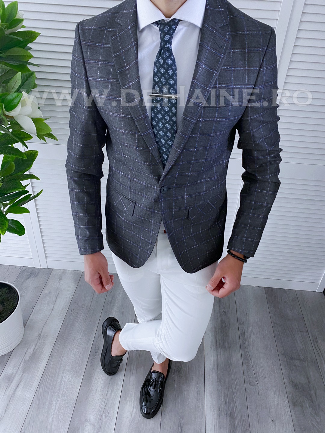Sacou Carouri Slim Fit Barbati | Stil Elegant