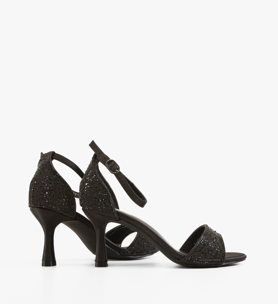 Sandale cu Toc Pytrayko Negre - Eleganță și Stil - imagine 3