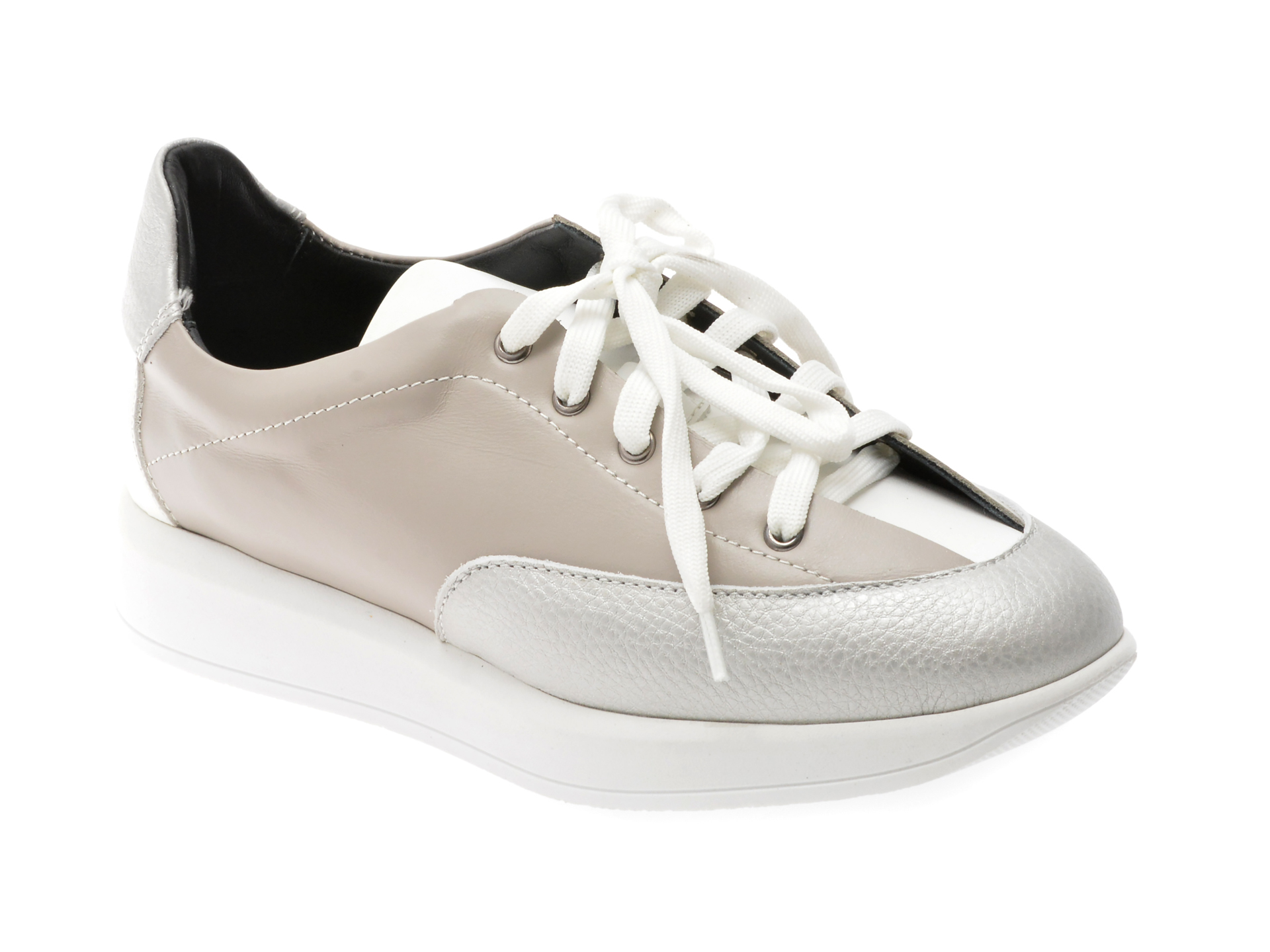 Flavia Passini Pantofi Sport Piele Naturală Gri