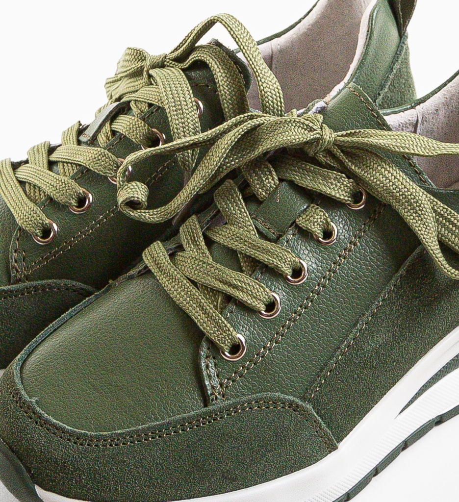 Sneakers Likolas Verzi Dama - Confort Sport - imagine 8