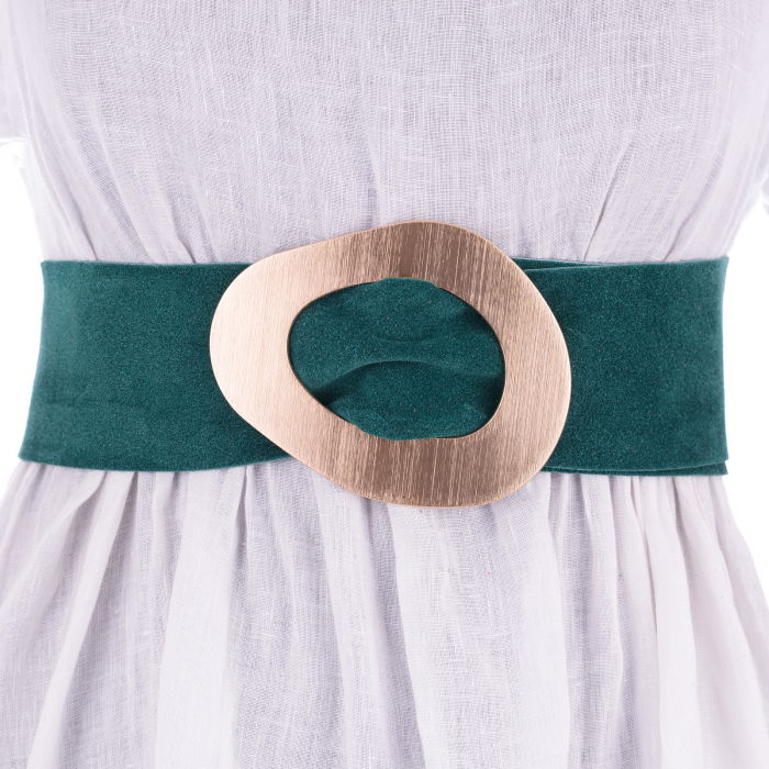 Curea Shopika Turcoaz | Piele Naturală Elegantă